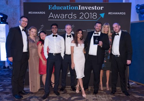 teach in second consecutive win at Education Investor Awards